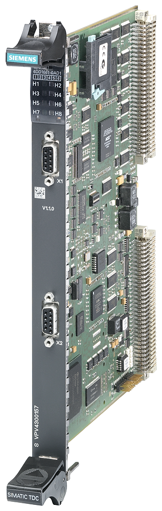 Siemens SIMATIC TDC 6DD16610AD1 Communication Module With 8 MB Buffer Memory