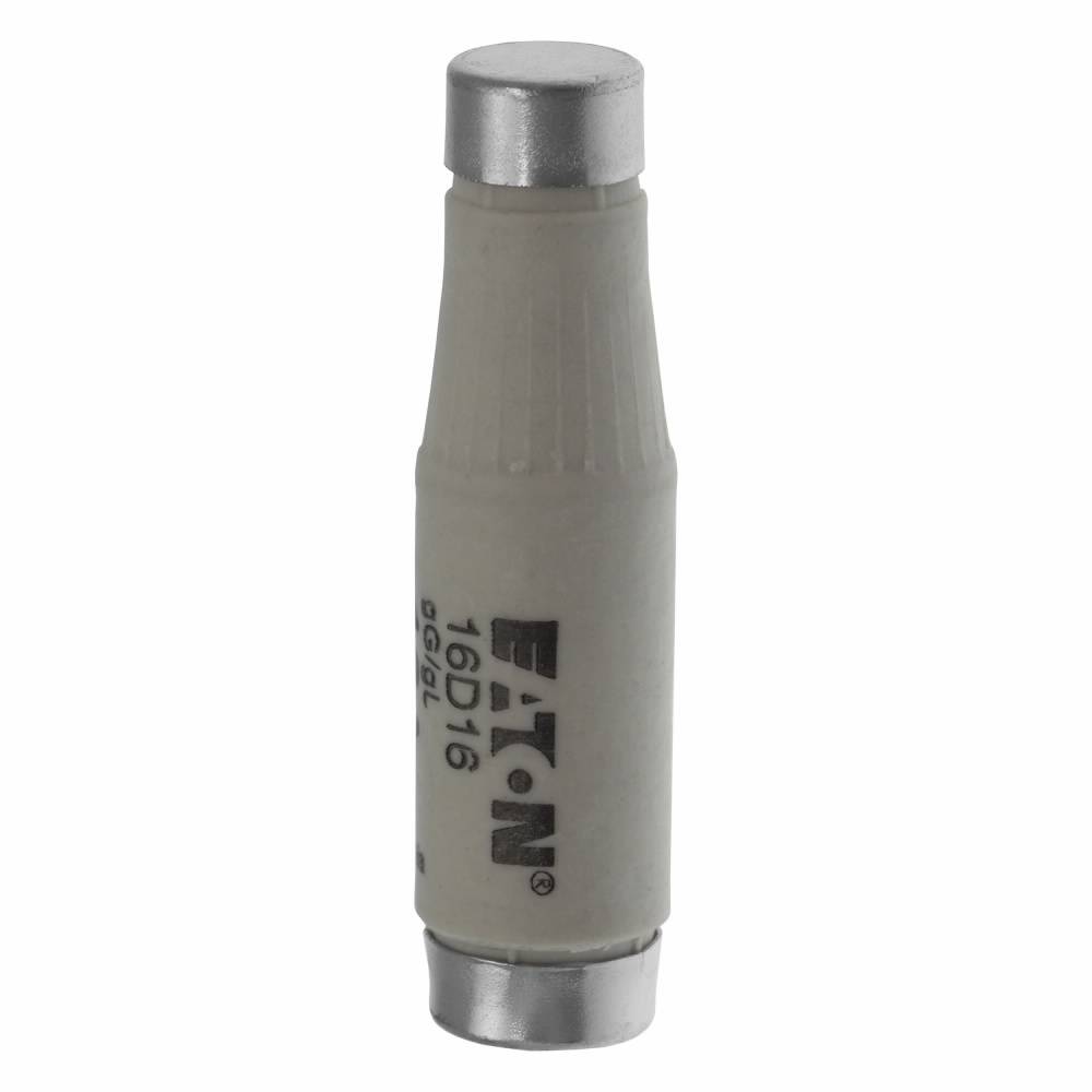 Edison 10D16Q Diazed Fast-Acting Fuse, 10 A, 500 VAC, 50 kA Interrupt, Class: gG