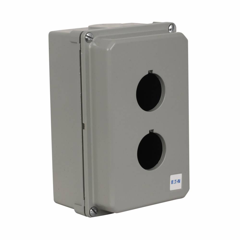 EATON 10250TN32 Heavy Duty Oiltight/Watertight Pushbutton Enclosure, 13 in L x 5.2 in W x 4.3 in D, NEMA 4/4X/12/13 NEMA Rating, Die-Cast Zinc
