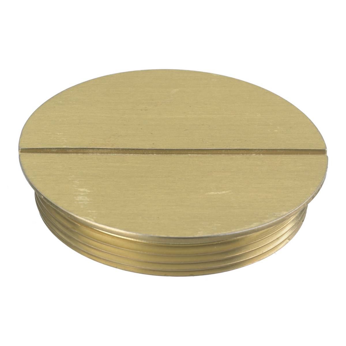 PREMISE WIRING SystemOne® S1RPLUG2BRS Replacement Standard Sized Furniture Feed Plug, 7-1/2 in Dia, Composite