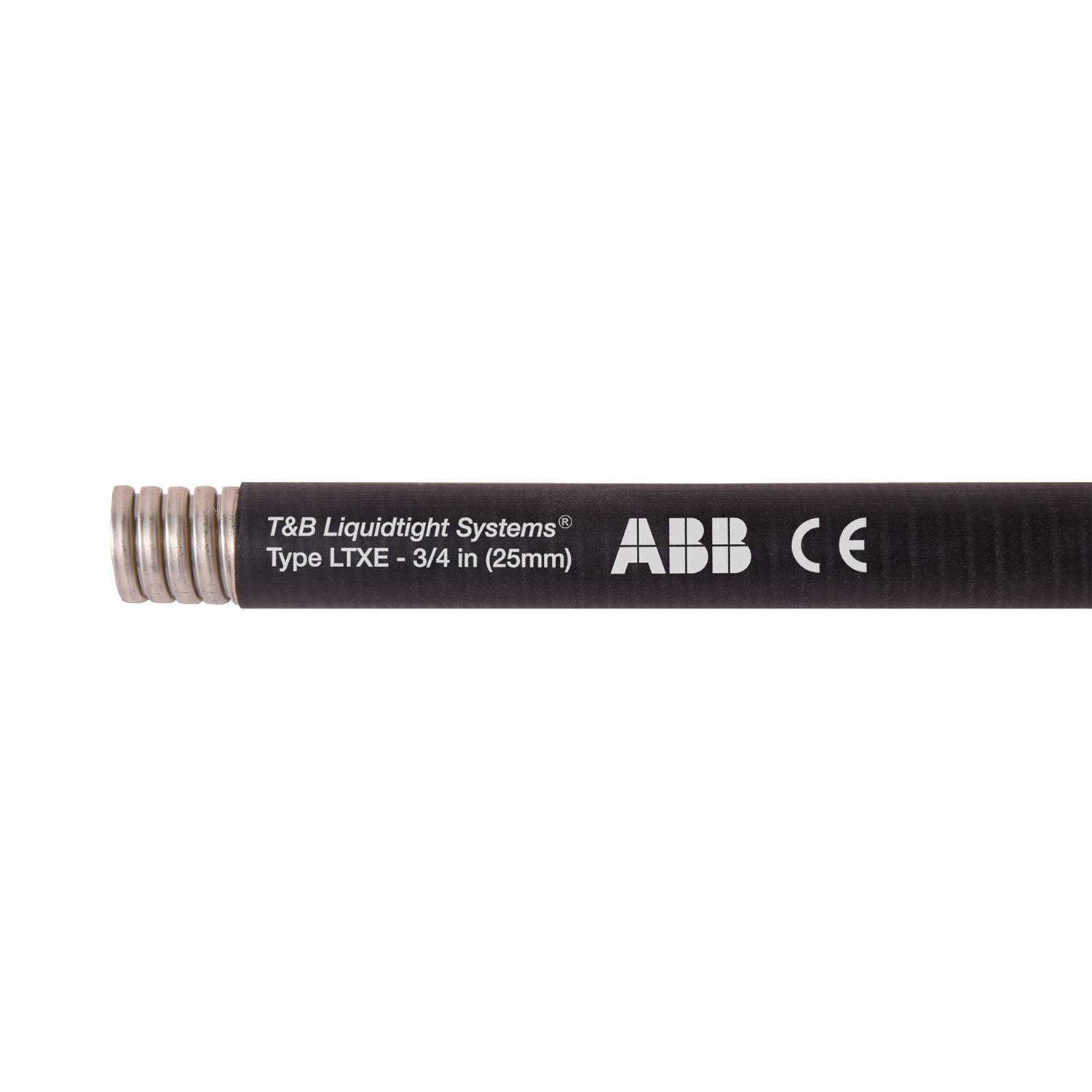 T&B® Liquidtight Systems™ LTXES07B-B Type LTXE Extreme Temperature Liquid Tight Conduit, 2 in Trade, 2.02 in ID x 2-3/8 in OD, 50 ft L, Steel
