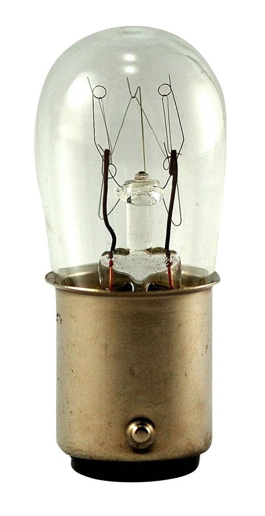 EIKO® 6S6DC/24V Miniature Lamp, 6 W, BA15d Double Contact Bayonet Incandescent Lamp, S6 Shape, 53 Lumens