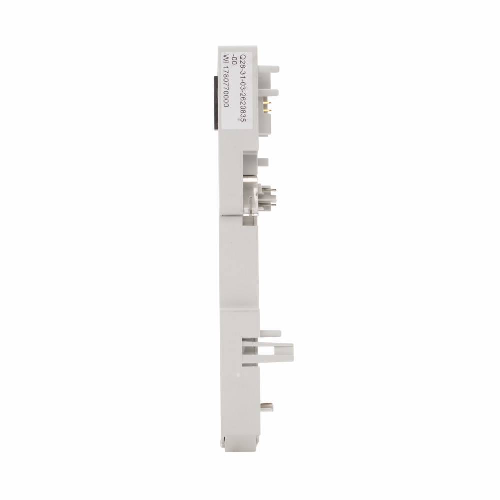 EATON XN-S4S-SBBS-CJ 4-Level Connection Plug-In Slice I/O Base Module, Screw Wire Clamp, For Use With Cold Junction Compensation and XN-2AI-THERMO-PI Analog Input Module
