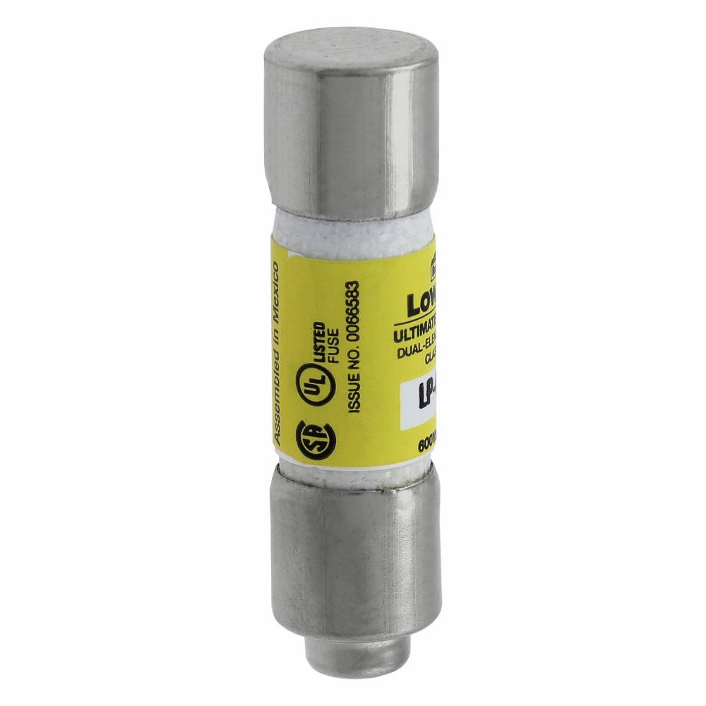 Bussmann Low-Peak™ LP-CC-7 Current Limiting Time Delay Fuse, 7 A, 600 VAC/150 VDC, 20/200 kA Interrupt, CC Class, Cylindrical Body