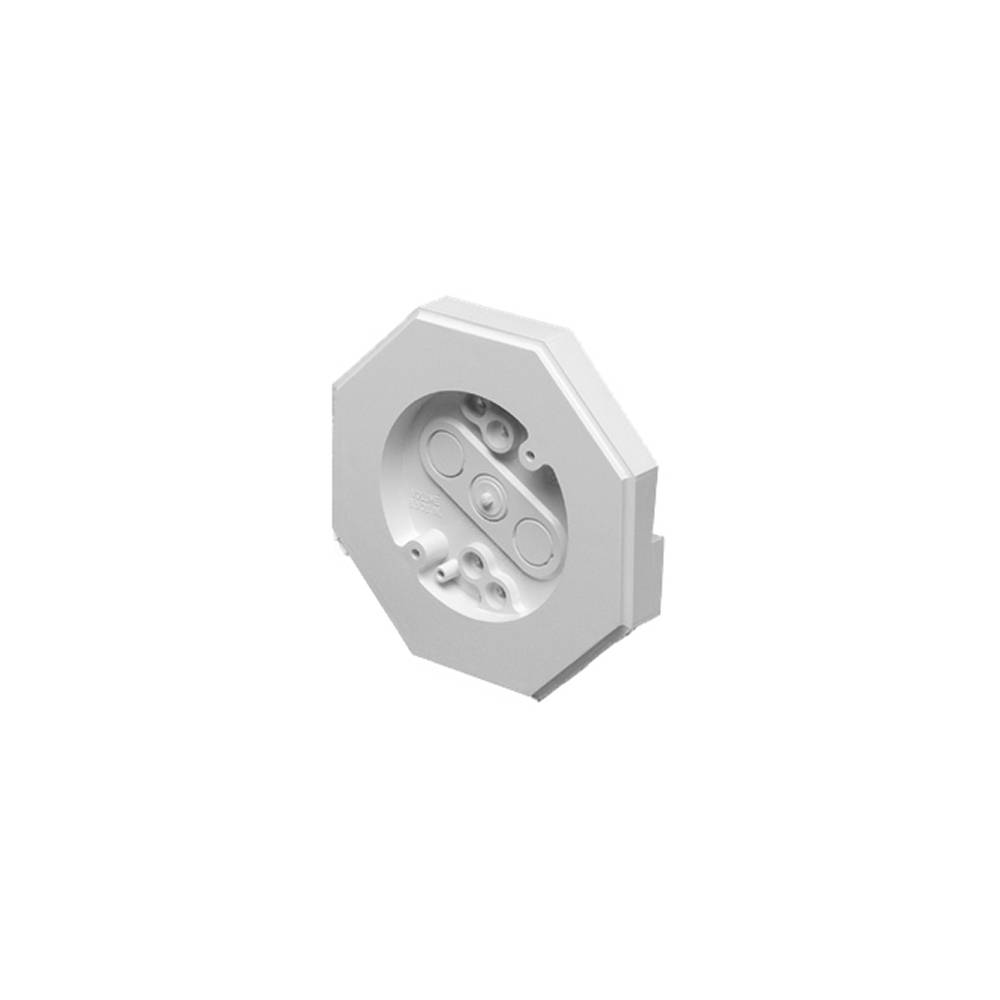 Arlington 8151 Siding Mounting Kit With Built-In Electric Box, Plastic, 6.8 cu-in Capacity, 1 Gang, 6.61 in L x 6.61 in W x 1.124 in D