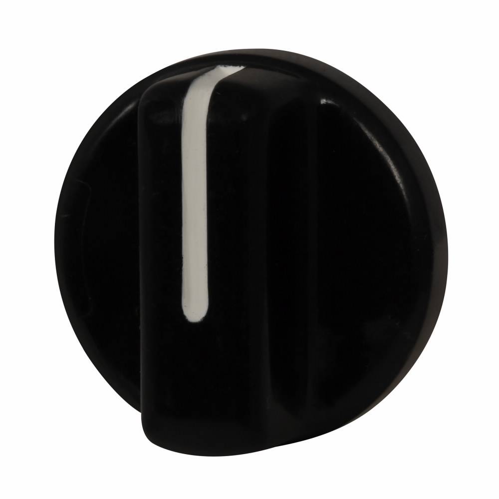 EATON 10250TKB Blank Heavy Duty Oiltight/Watertight Operator Knob, 30.5 mm, NEMA 1/2/3/3R/4/4X/12/13/IP65 NEMA Rating, Round Shape, Plastic