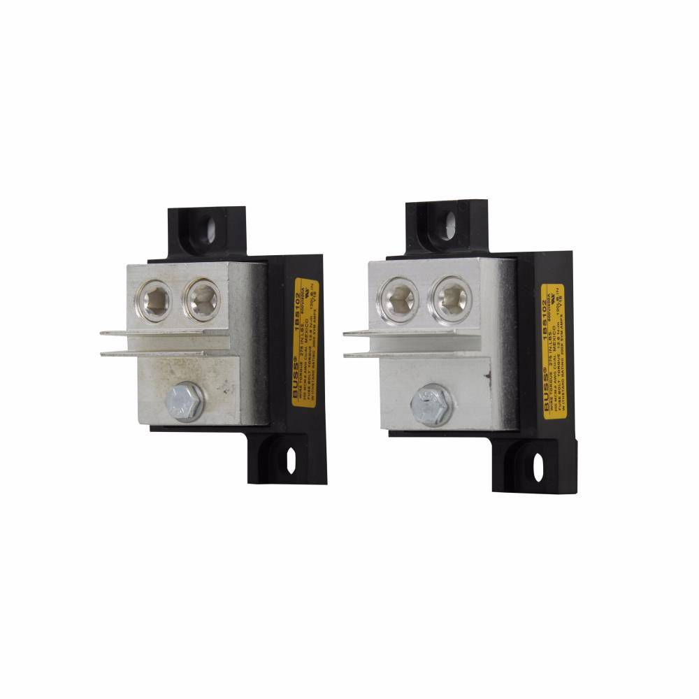 EATON 1BS102 Modular Power Fuse Block, 600 V, 400 A, 6 AWG to 250 kcmil Wire