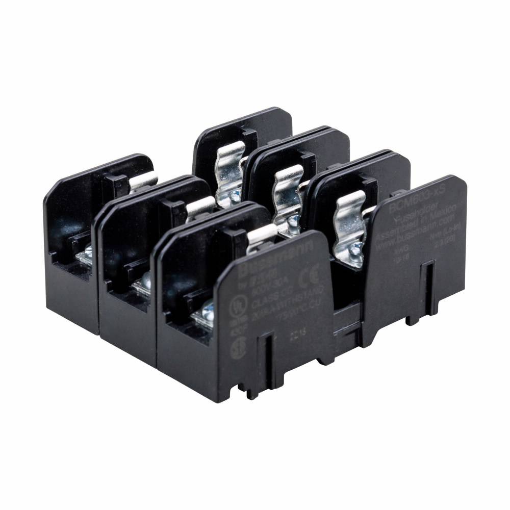 Bussmann BCM603-3S Modular Fuse Block, Class: CC, 3 Poles