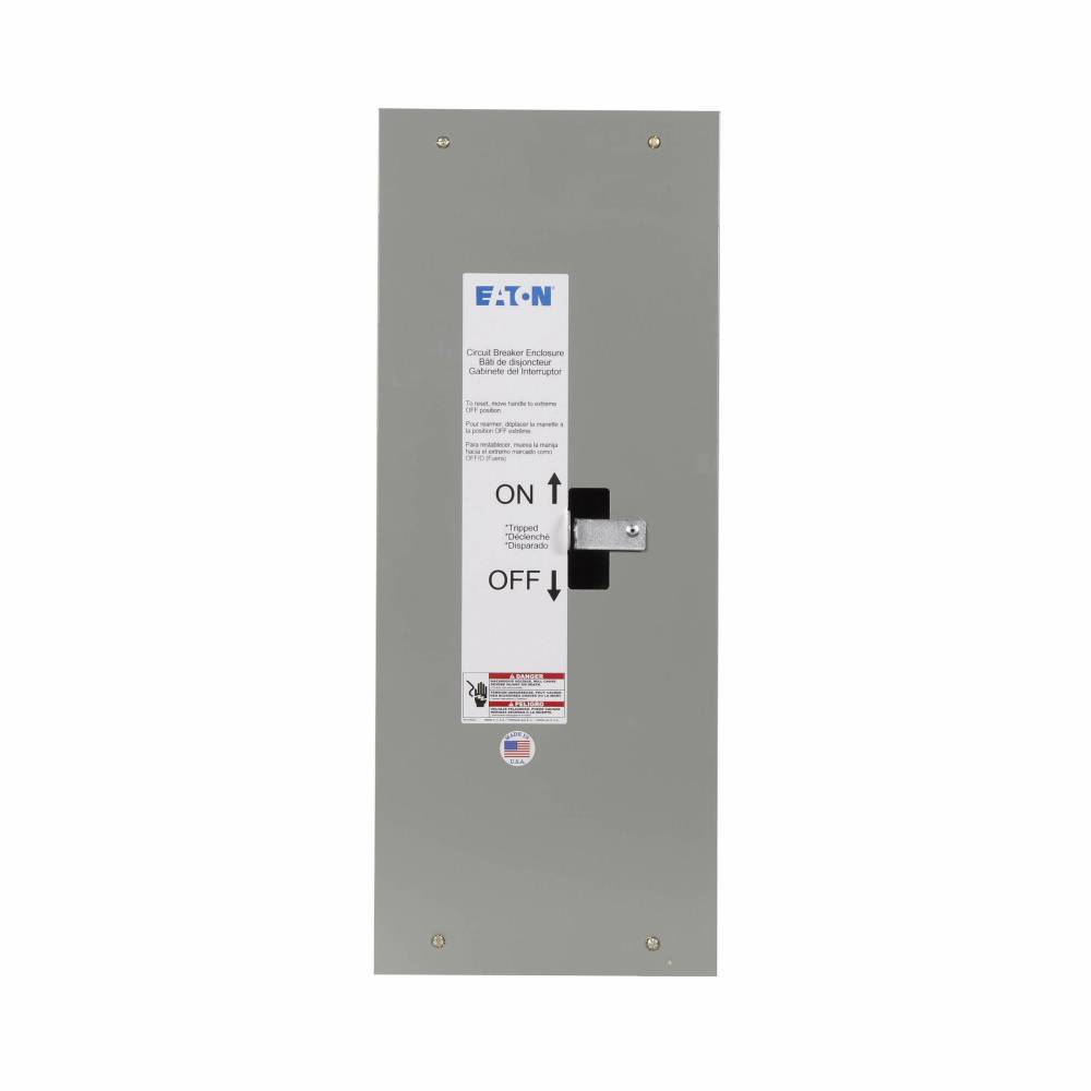 EATON FFDN225 C Series Dustproof Enclosed Circuit Breaker Enclosure With Knockout, 6.28 in L x 9.72 in W x 10 in H, NEMA 1