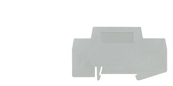 Sentron™ 8WH90700BA00 Compartment Partition, For Use With Optical and Electrical Isolation, Single Tier Feed-Through Block, Plastic, Gray