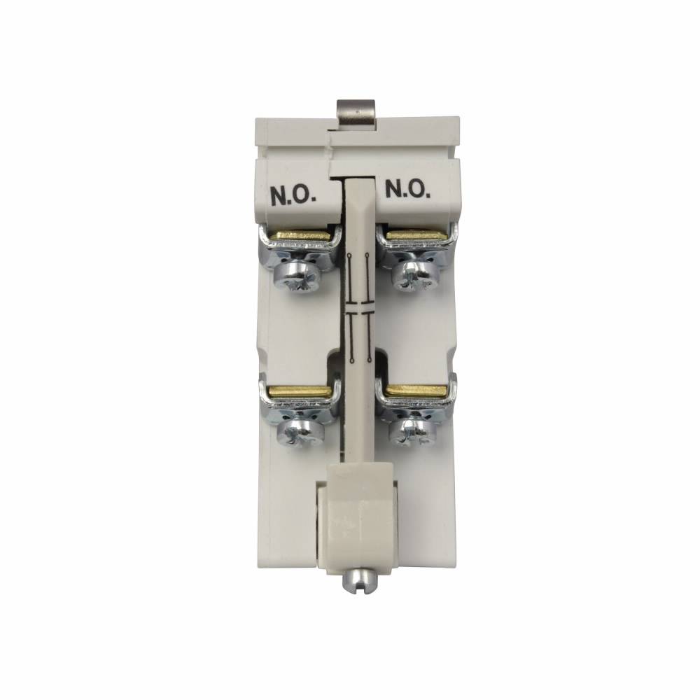 EATON J20 Type J Auxiliary Contact, 2NO Contacts, Silver Cadmium Alloy