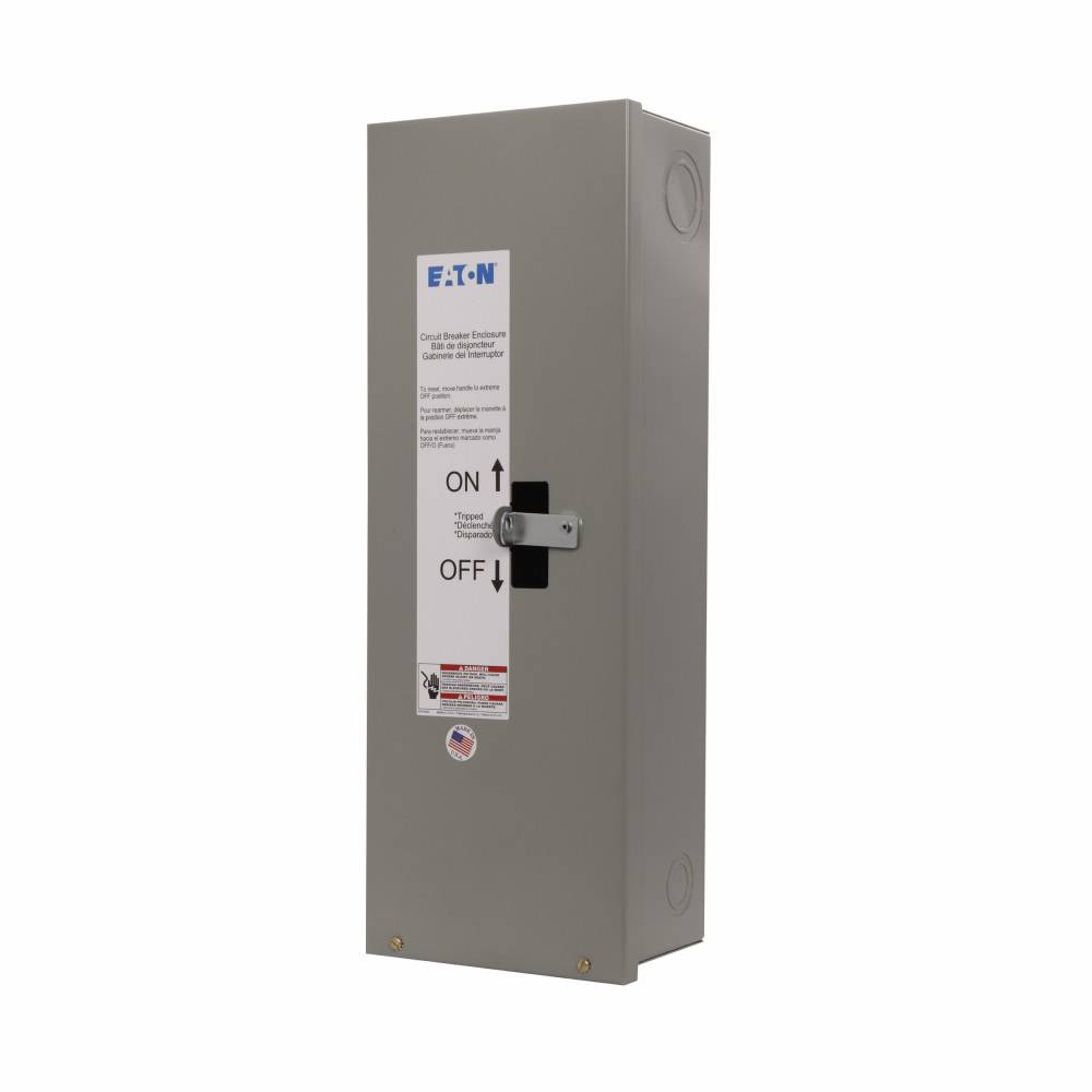 EATON SFDN225 C Series Circuit Breaker Enclosure With Knockout, 6.28 in L x 8.56 in W x 23-1/4 in H, NEMA 1 NEMA Rating, Steel