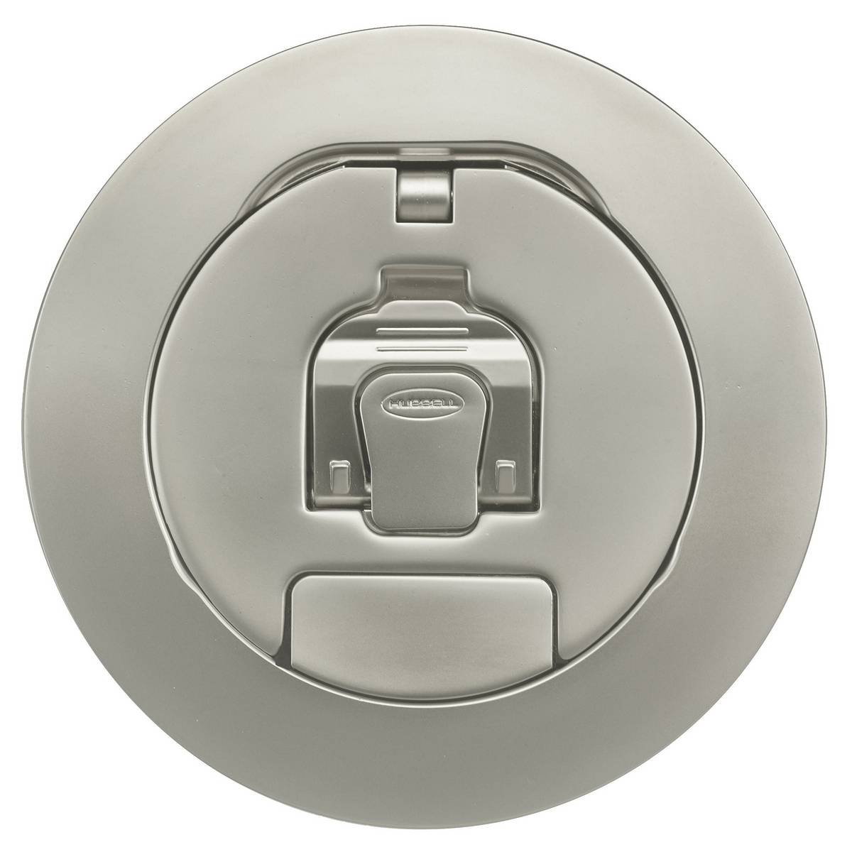 PREMISE WIRING SystemOne® S1R4CVRNKL Fire-Rated Standard Sized Poke-Through Cover, 5-1/2 in Dia, Die-Cast Aluminum
