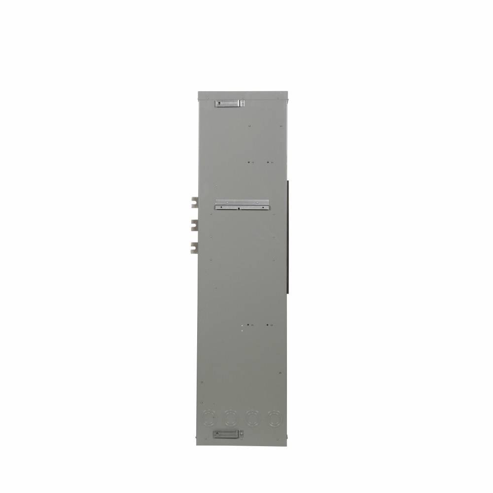 EATON 1MM320RRLBC 3-Meter 4-Jaw B-C Phase Balanced Multiple Metering Meter Stack Module With Ringless Style Cover and Horn Bypass, 120/240 VAC, 200 A, 1 Phase, 3 Wires