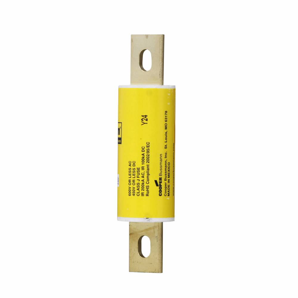 Bussmann DFJ-80 Current Limiting High Speed Fuse, 80 A, 600 VAC/450 VDC, 100/200 kA Interrupt, J Class, Cartridge Body