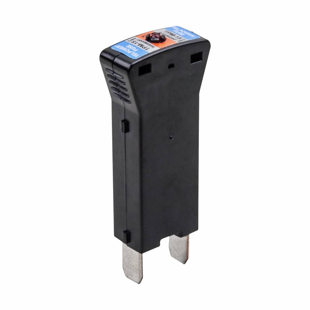 Bussmann TPM-15 Miniature Current Limiting Telecommunication Fuse, 15 A, 80 VDC, 20 kAIC Interrupt