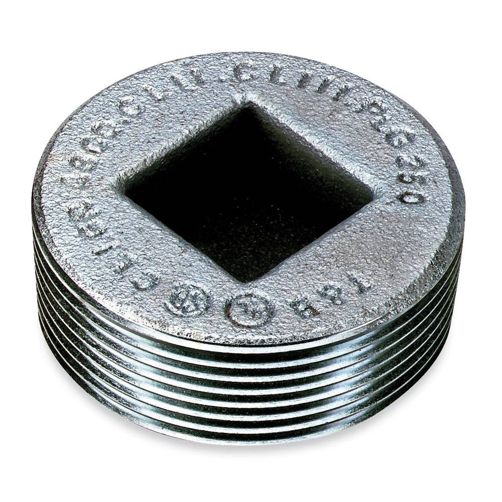 T&B® PLG6-TB Explosionproof Dust-Ignition Proof Recessed Plug With Flush Head, 2 in, For Use With Rigid/IMC Conduits, Iron, Zinc Plated