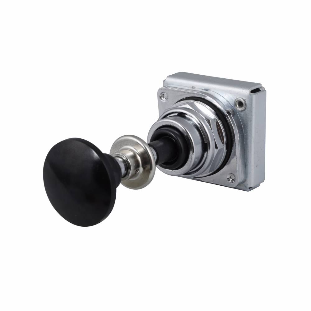 EATON 10250T452 Heavy Duty Oiltight/Watertight Joystick Operator, 30.5 mm, 3NO-4NC Contact, 2 Positions, Black