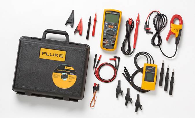 Fluke® FLUKE-1587/MDT-FC Kit Electronic Measuring Probe, 600/1000 VAC, 20%, -0% Accuracy
