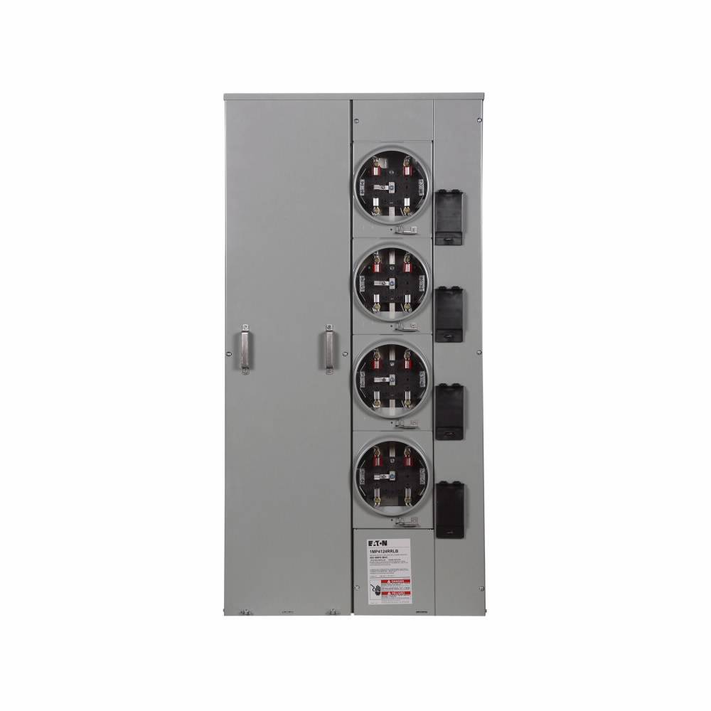 EATON 1MP4124RRLBCPS Meter Pack, 125 A, 120/240 VAC, 400 A Bus