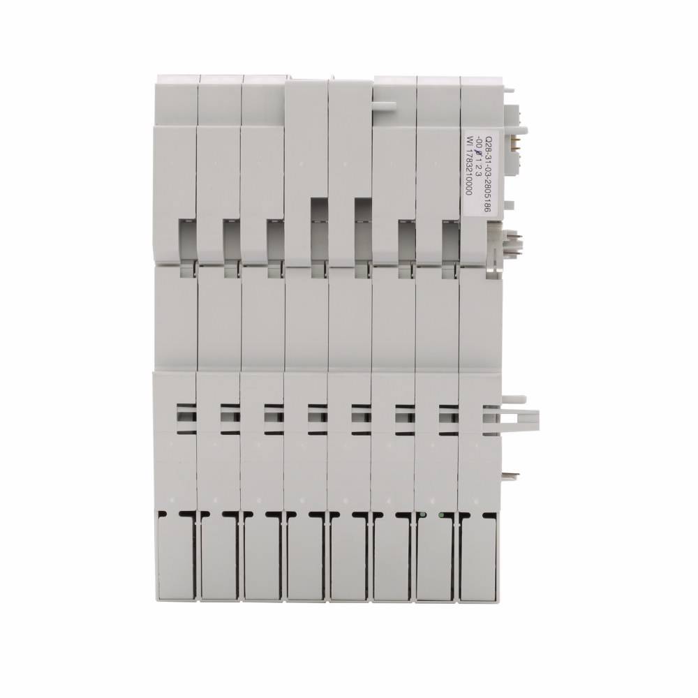 EATON XN-B6S-SBCSBC 6-Level Connection Block Plug-In I/O Base Module, Screw Wire Clamp, For Use With XN-32DO-24VDC-0.5A-P Digital Output Module