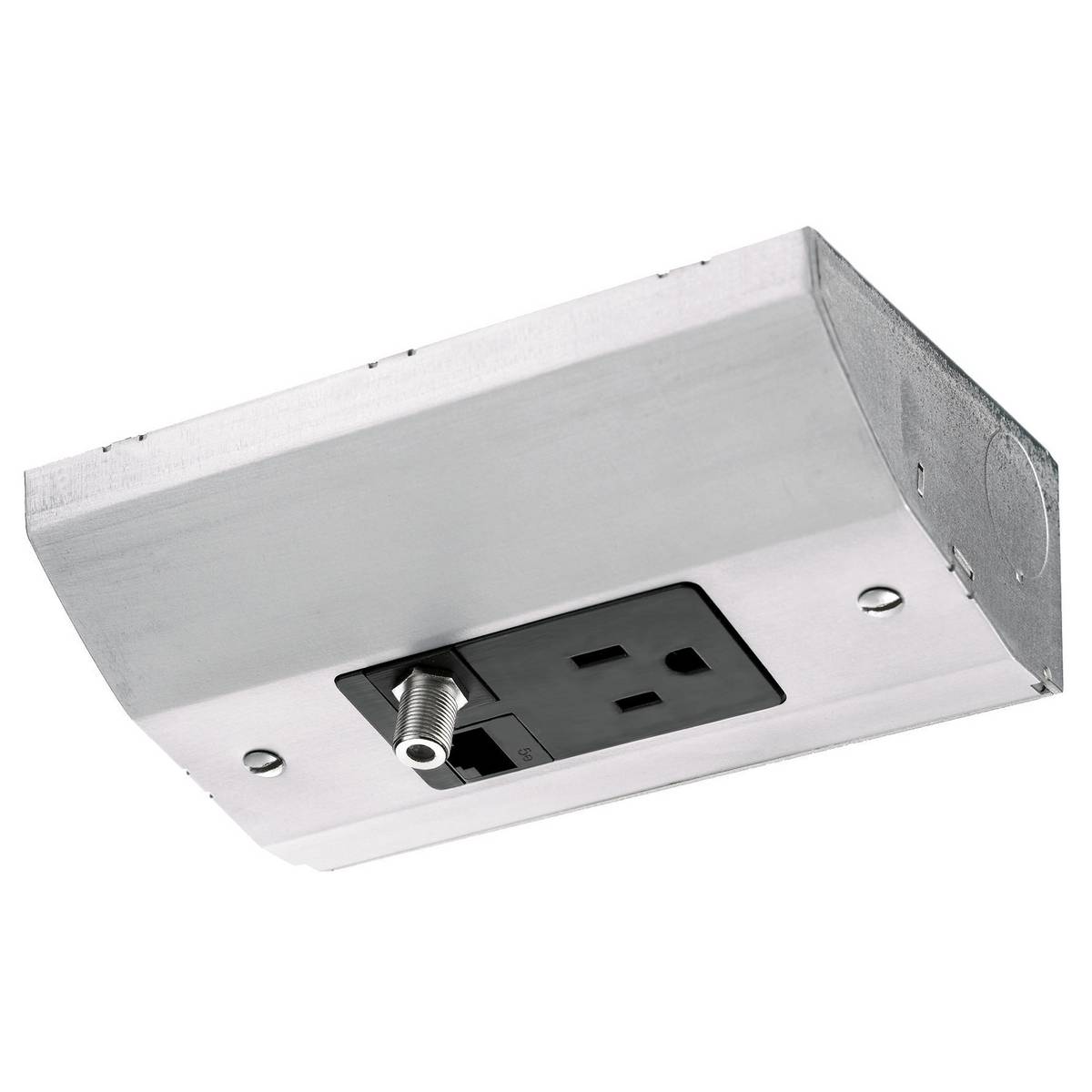 Bryant Electric tradeSELECT® Wiring Device-Kellems RU200SS Deep Standard Under Cabinet Distribution Box, Stamped Steel, 1 Gangs