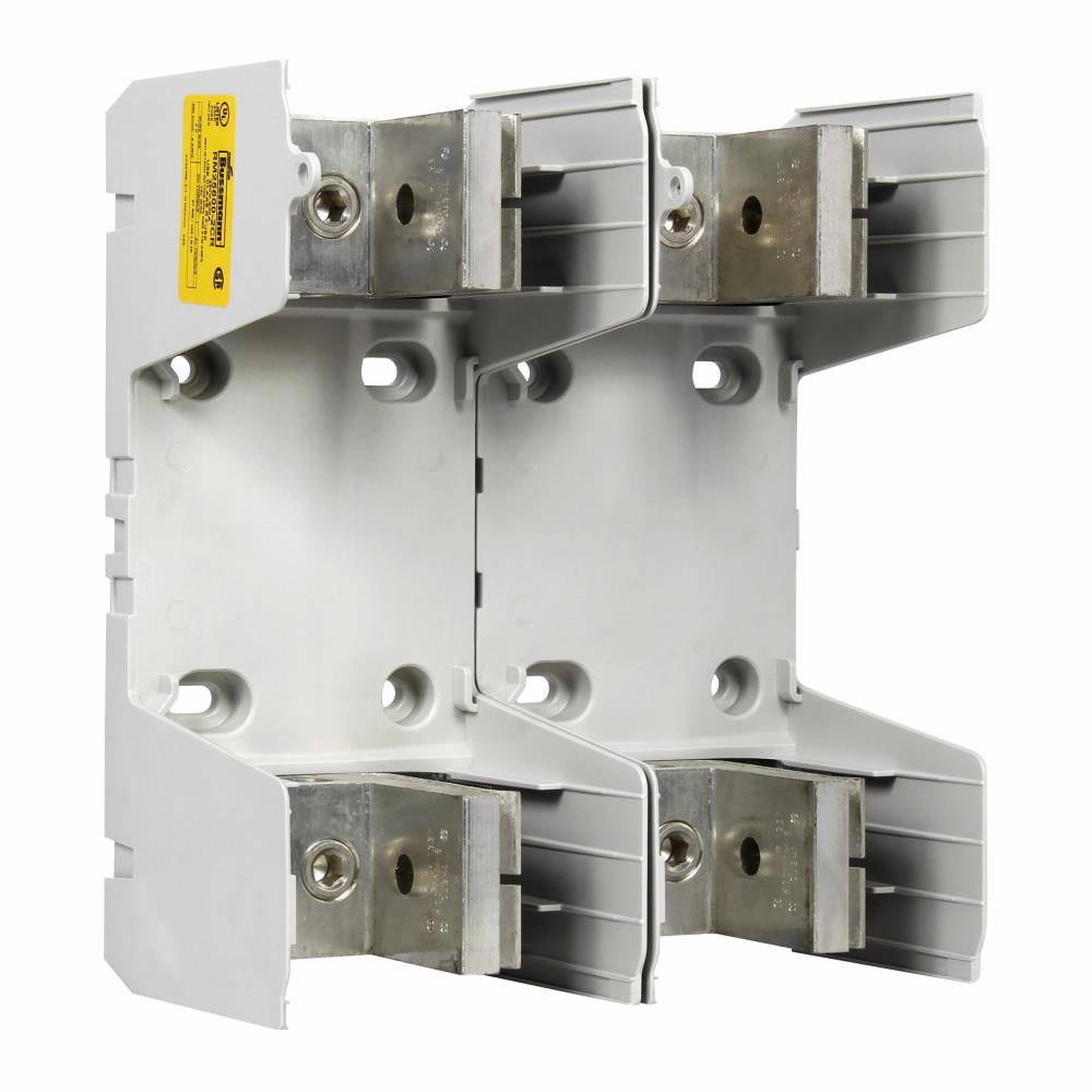 Edison HM25600-2CR Knife-Blade Modular Fuse Block, 250 V, 600 A, (2) 4 AWG to 500 kcmil Solid Wire, 2 Poles