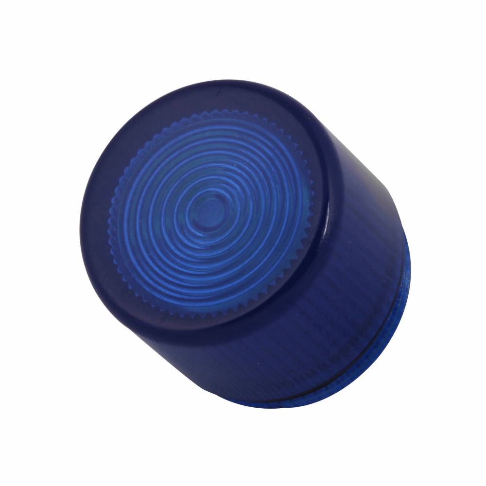 EATON 10250TC24 Blank Heavy Duty Oiltight/Watertight Operator Lens, 1 in L x 1 in W x 0.8 in H, NEMA 1/2/3/3R/4/4X/12/13/IP65, Round, Plastic