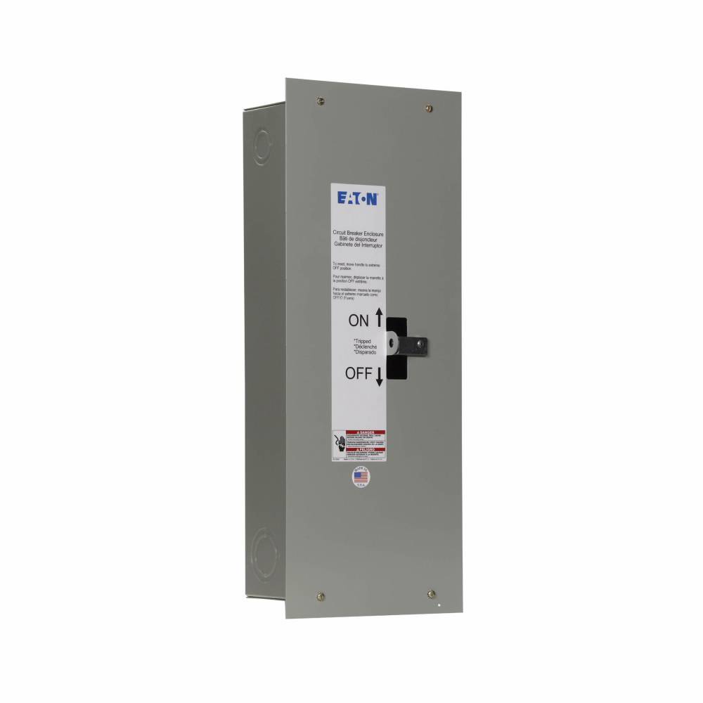 EATON FFDN225 C Series Dustproof Enclosed Circuit Breaker Enclosure With Knockout, 6.28 in L x 9.72 in W x 10 in H, NEMA 1