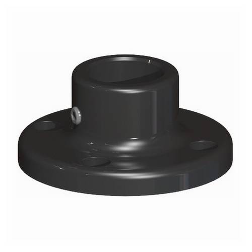 SIRIUS 8WD4308-0DC Single Signal Column Foot, 70 mm, For Use w/ Signaling Column, Metallic, Black