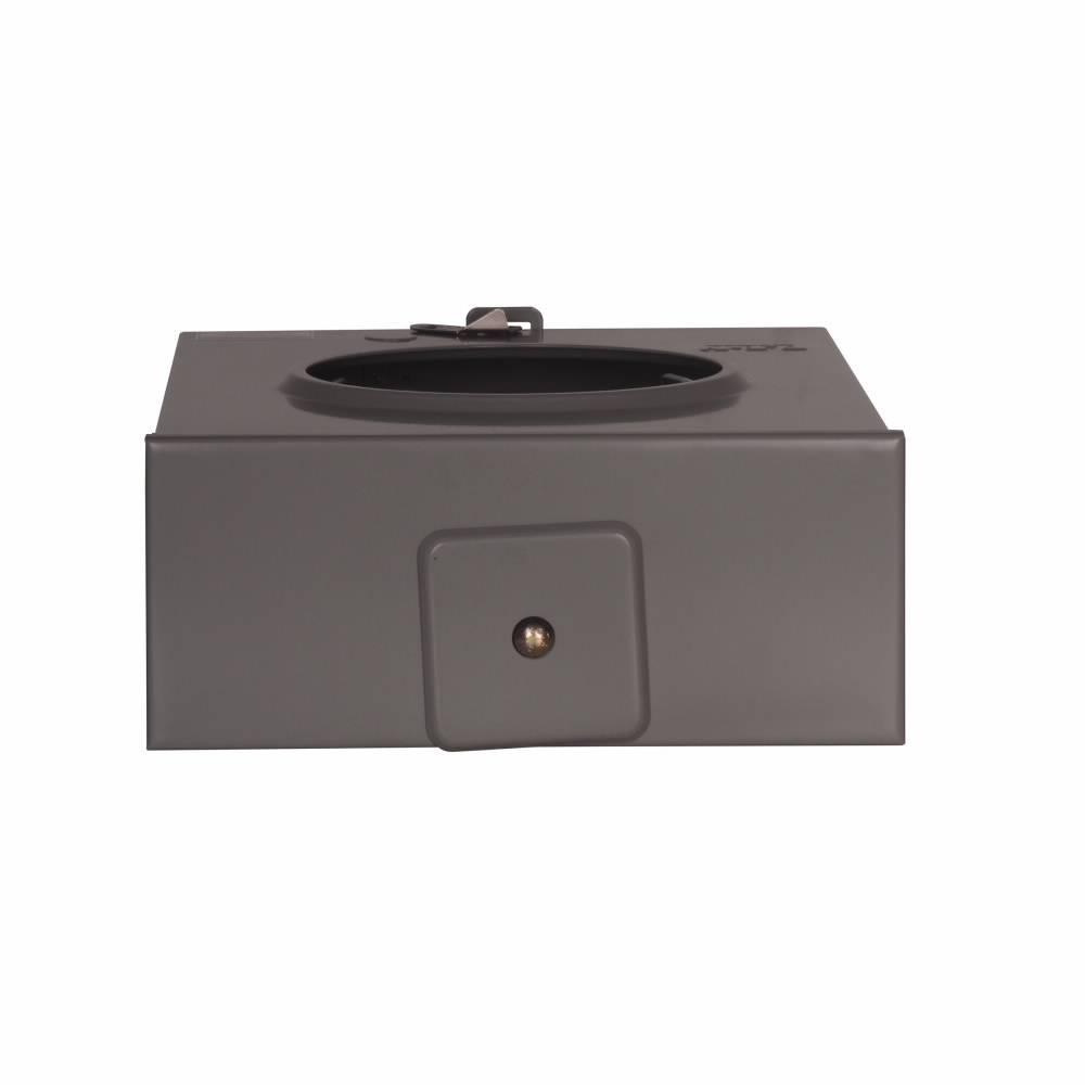 EATON 1003878ACH 1-Position 3-Wire Horn Bypass Triplex Meter Socket, 600 VAC, 200 A, 1 ph Phase