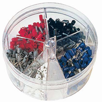 Panduit® KP-FSD3 Ferrule Assortment Kit, 100 Pieces
