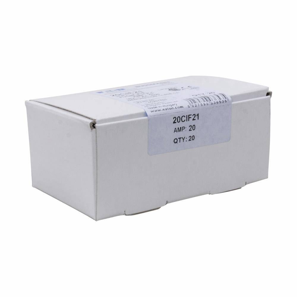 Bussmann 1CIF21 Low Voltage British Standard Fuse, 1 A, 600 VAC