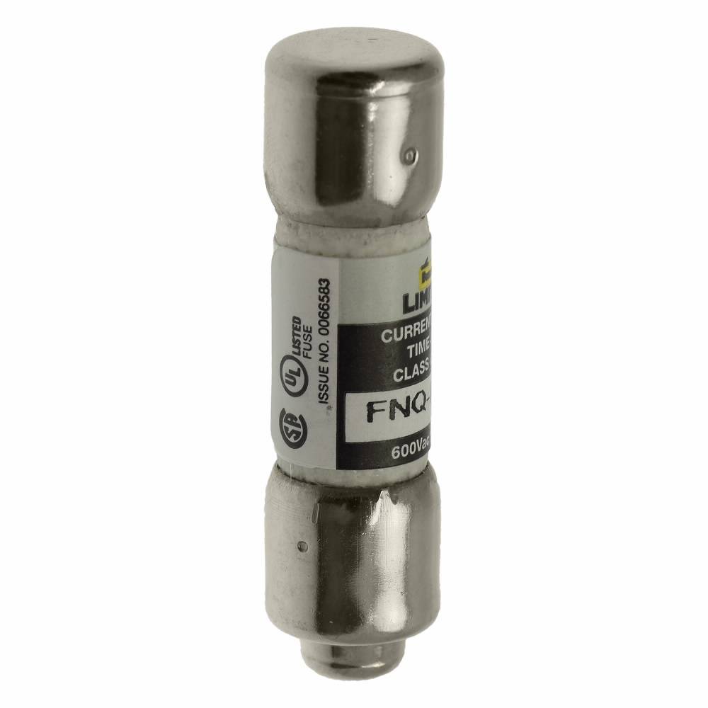 Bussmann CC-Tron® FNQ-R-15 Time Delay Fuse, 15 A, 600 VAC/300 VDC, 20/200 kA Interrupt, CC Class, Cylindrical Body