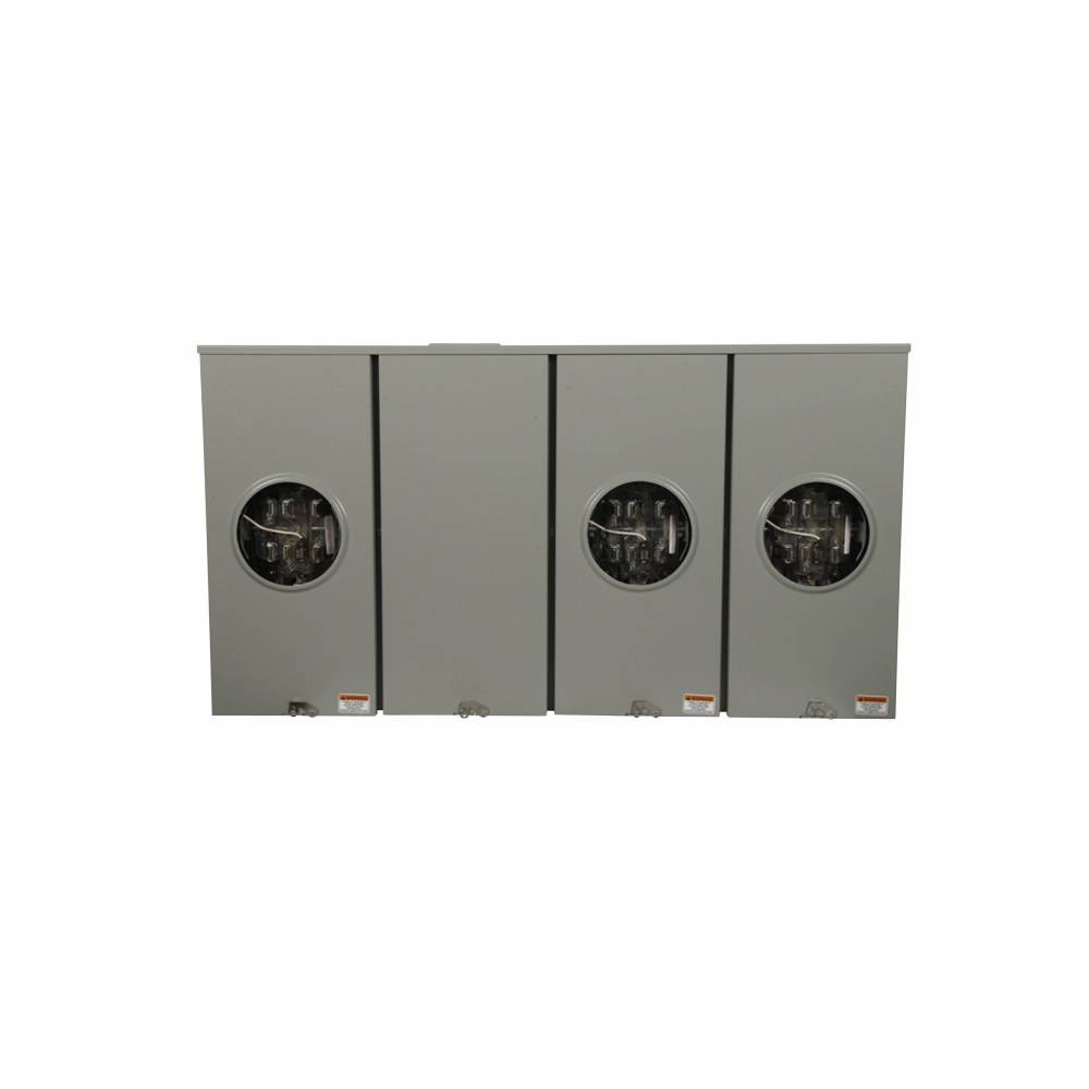 EATON 1009959CH Large Raceway Open Meter Hub Closure Plate, 6 in L x 43.9 in W, For Use With Meter Socket and Hub