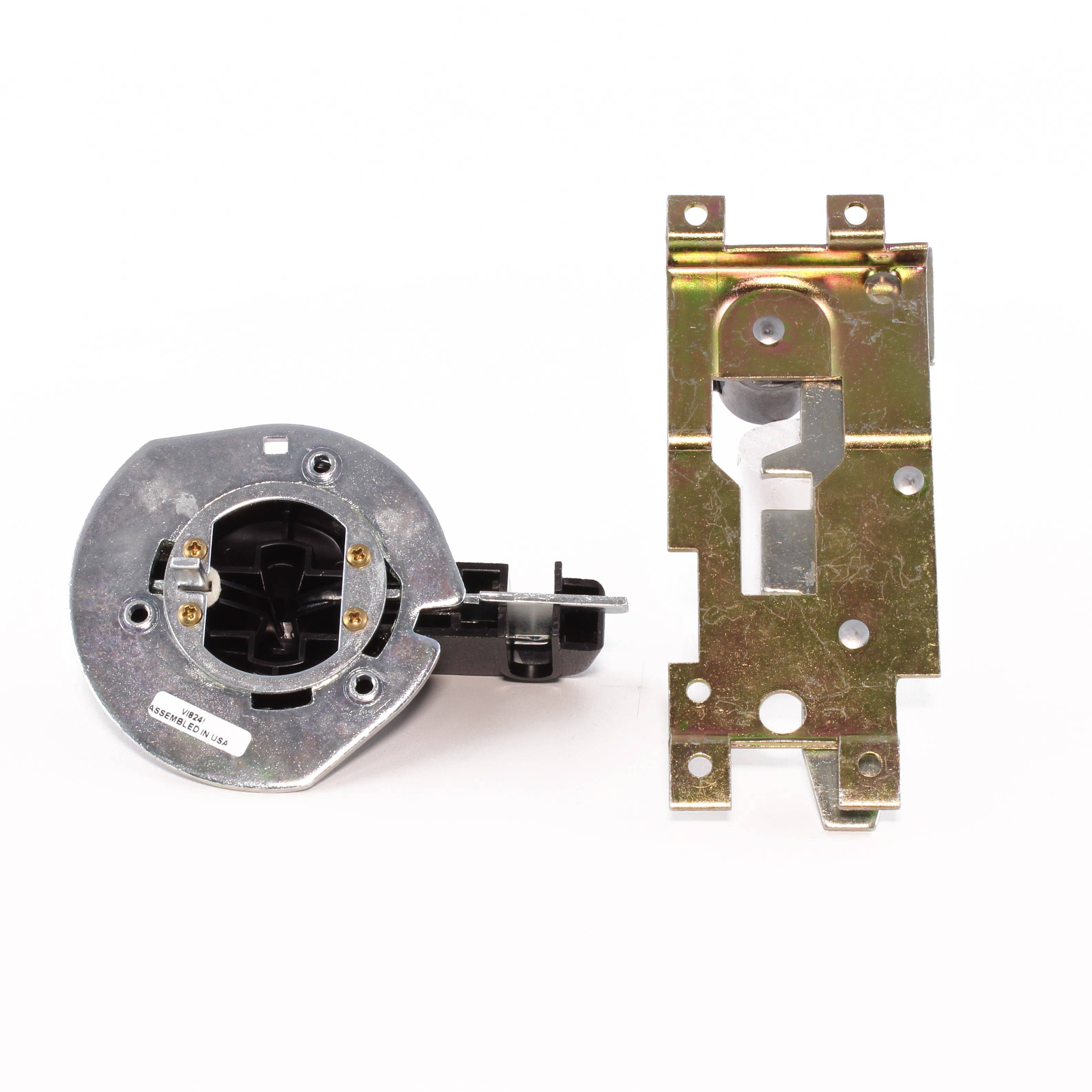 GE TEFHM2 TDM Door Mount Handle Operating Mechanism, NEMA 1/3R/12 NEMA Rating, Rotary Lever/Variable Depth Handle/Operation, Right Handle Mounting, For Use With TEB, TEC, TB1, TED and THED Molded Case Circuit Breaker