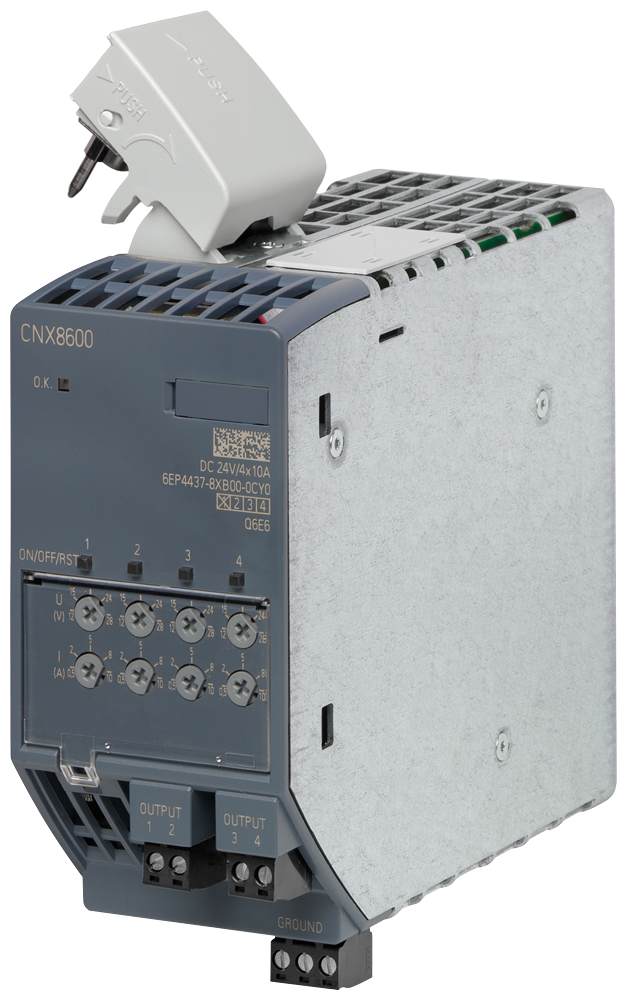 Siemens SITOP 6EP44378XB000CP0 CNX8600 Extension Module, 24 VDC Output, 40 A Output