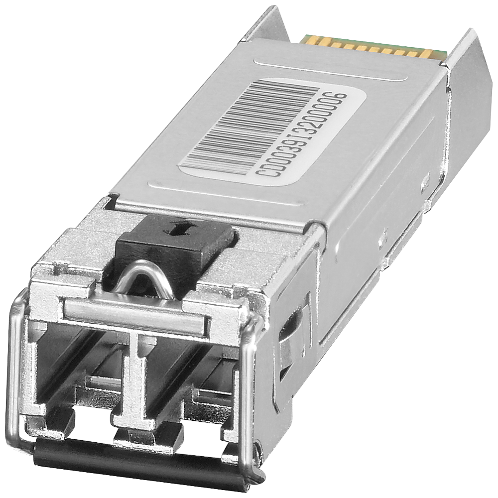 Siemens 6GK59911AE308AA0 Small Form-Factor Plug-In Transceiver, 100 Mbps Data Transfer, 1 Ports