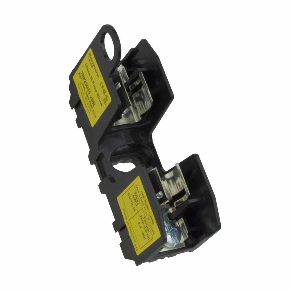 Edison HM25030-1SR Modular Fuse Block, 250 VAC, 30 A, Class: H, 18 to 10 AWG Wire, 1 Poles