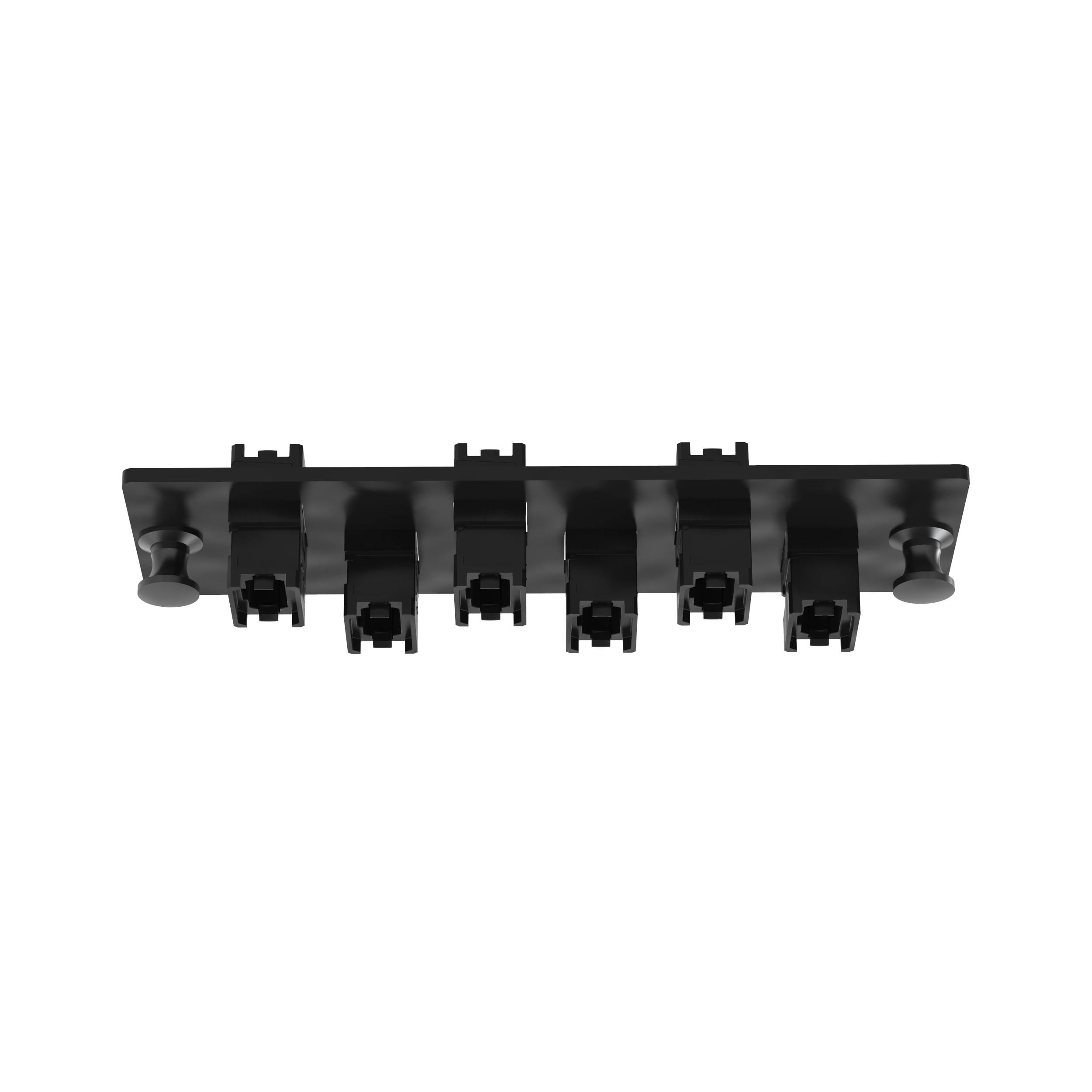 Panduit® Opticom® FAPH0612CGMPO Front Loaded Fiber Optic Adapter Panel, MPO™ End A, (72) OM1/OM2/OM3/OM4/OS1/OS2 Fiber