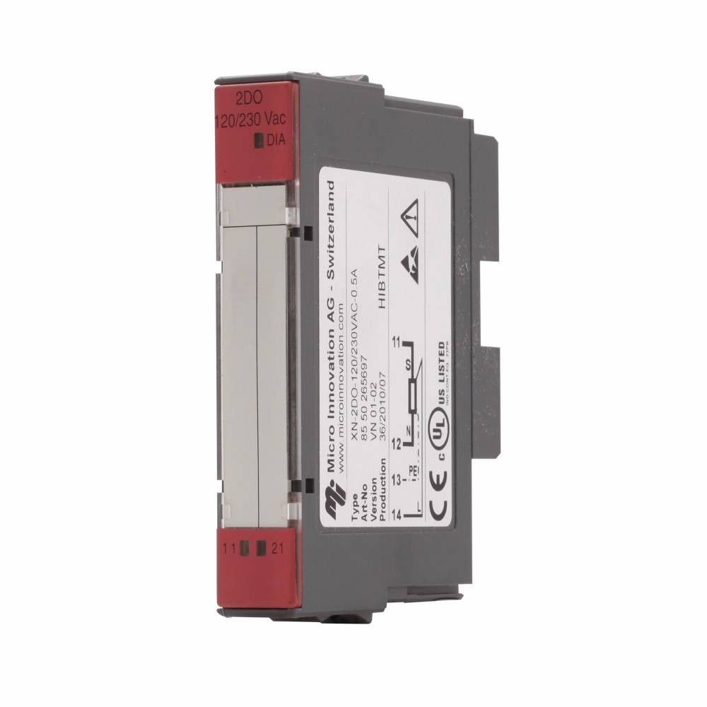 EATON XN-2DO-24VDC-2A-P Positive Switching Digital Output Module, 2 Outputs