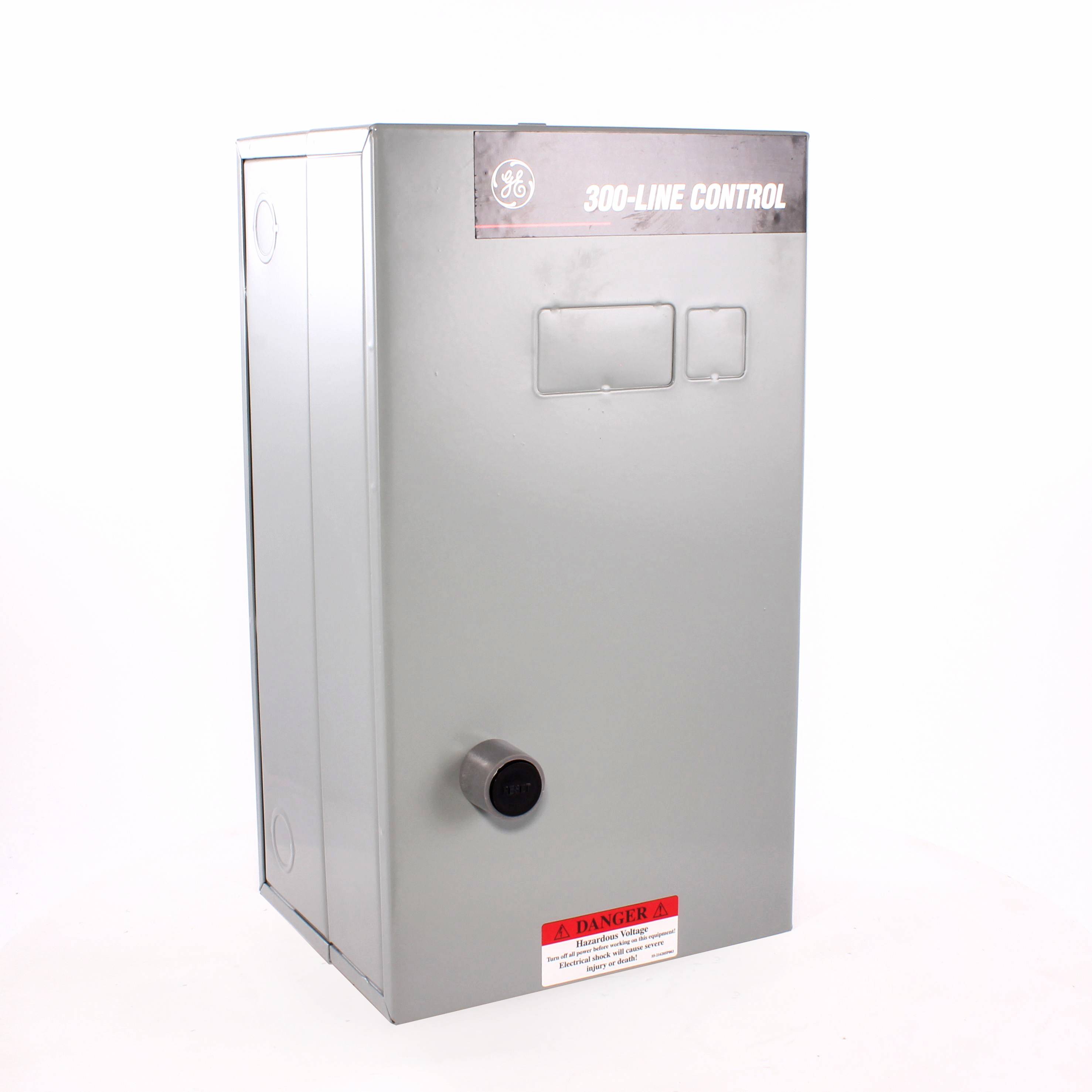 GE CR306D102 300 Line Full Voltage Non-Combination Non-Reversing NEMA Magnetic Starter, 115 to 120 VAC V Coil, 3 Poles, NEMA 1 Enclosure