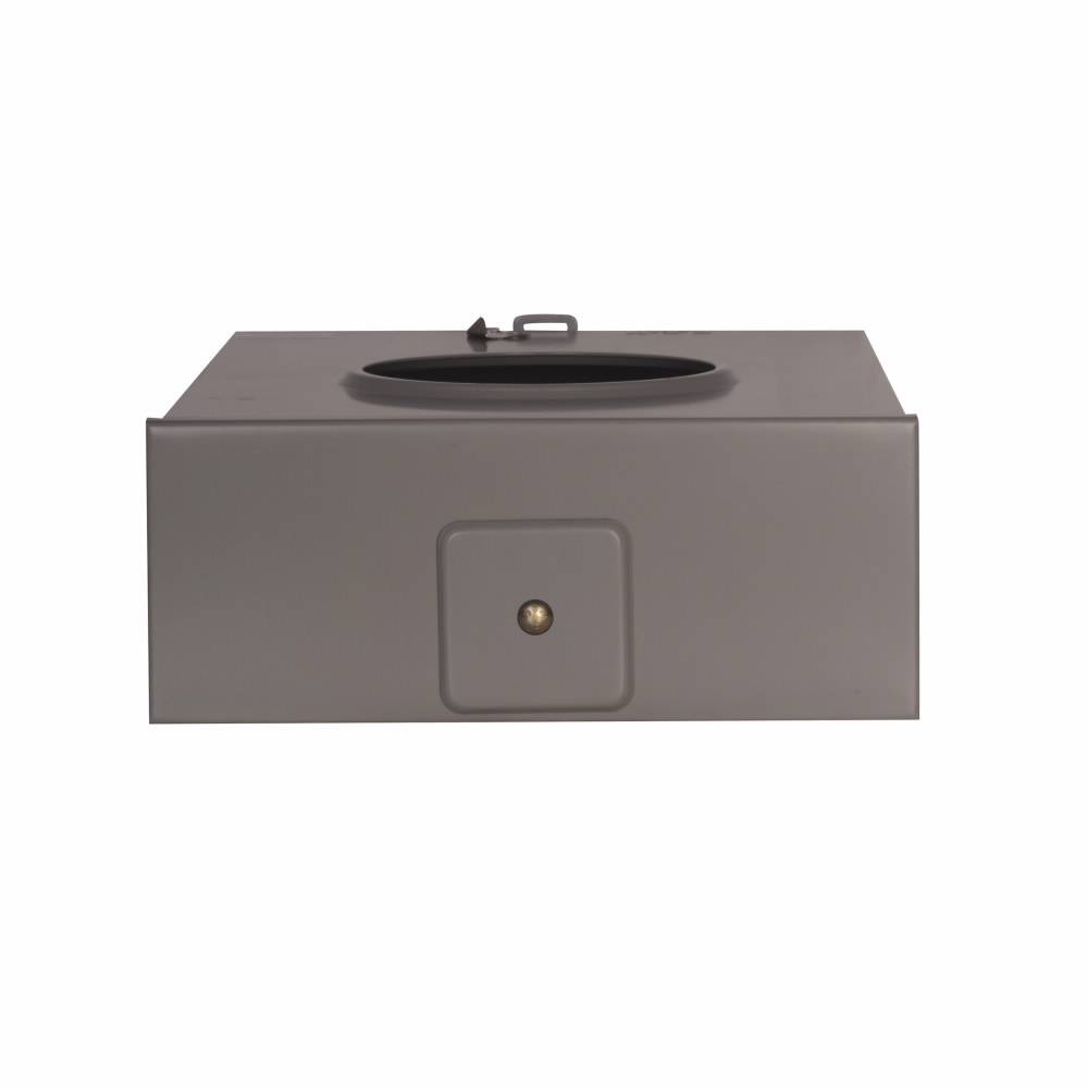 EATON Cutler-Hammer 1006353CCH 4-Wire 1-Position Commercial Service Single Meter Socket With Lever Bypass, 600 VAC, 200 A, 3 Phase