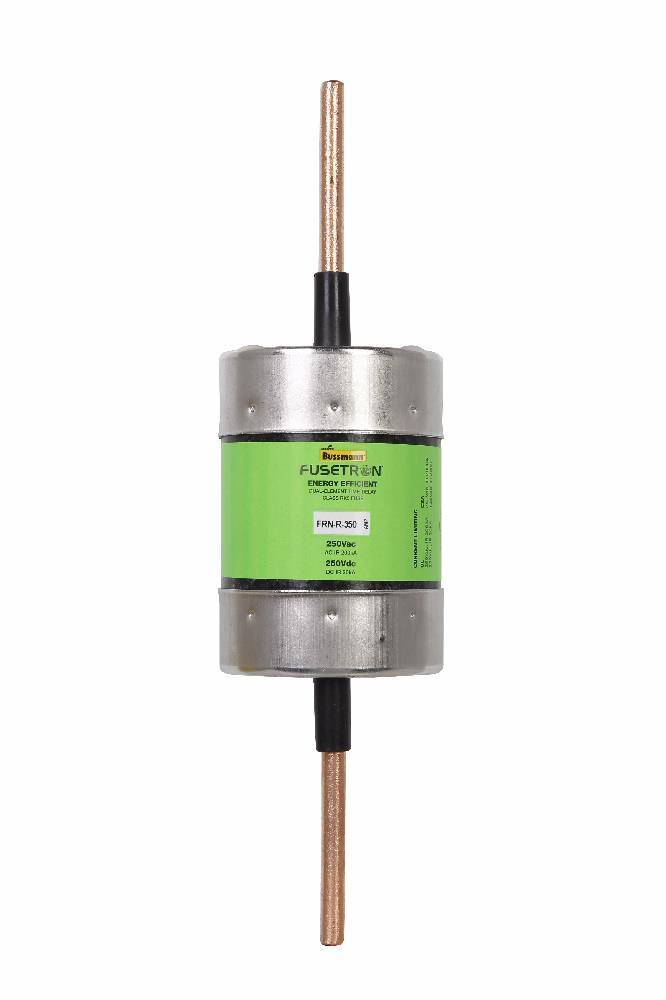 Bussmann Fusetron™ FRN-R-350 Current Limiting Time Delay Fuse, 350 A, 250 VAC/125 VDC, 20/200 kA Interrupt, RK5 Class, Cartridge Body