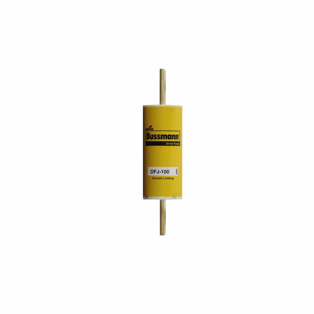 Bussmann DFJ-80 Current Limiting High Speed Fuse, 80 A, 600 VAC/450 VDC, 100/200 kA Interrupt, J Class, Cartridge Body