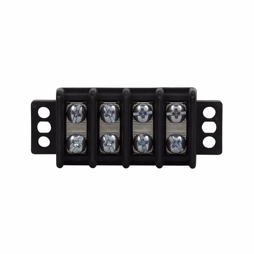 Bussmann TB300-02ST Terminal Block Strips and Barrier Block, 600 V, 30 A, Black