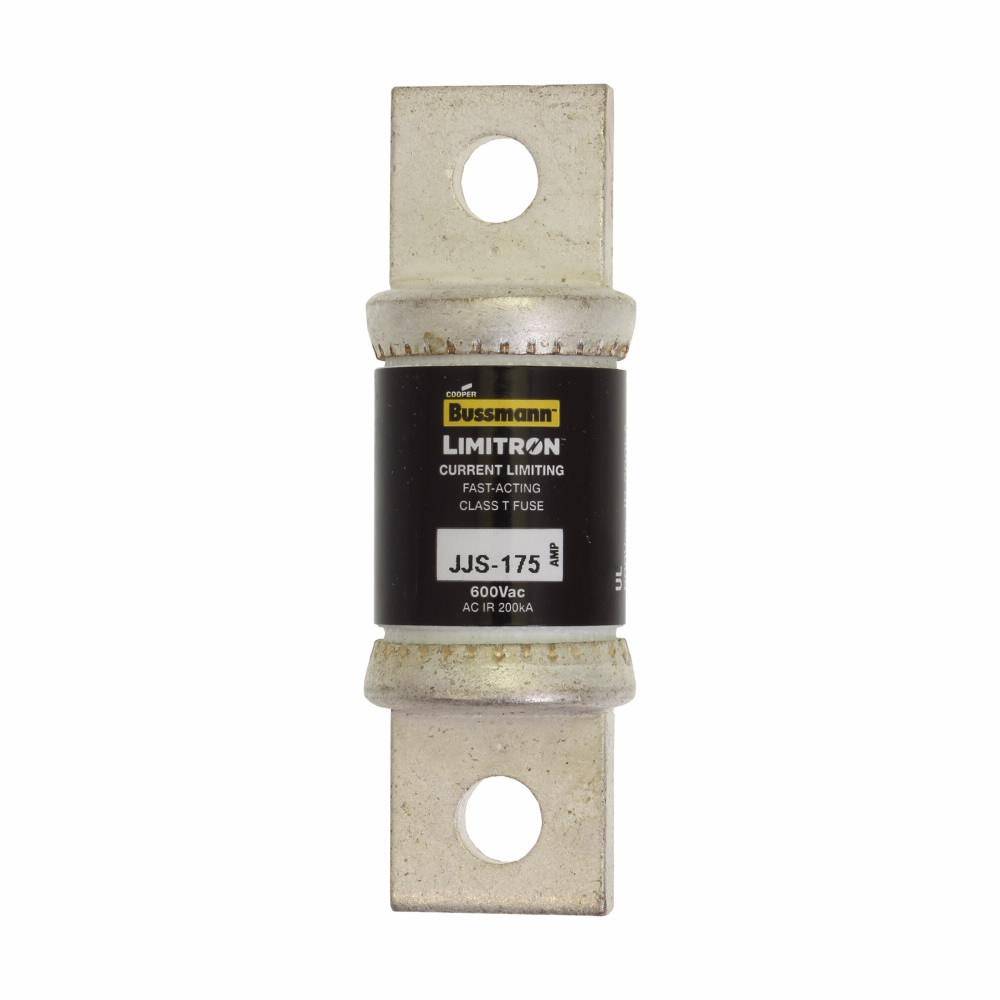 Bussmann Limitron™ Tron® JJS-175 Current Limiting Very Fast Acting Fuse, 175 A, 600 V, 200 kAIC Interrupt, T Class, Cartridge Body