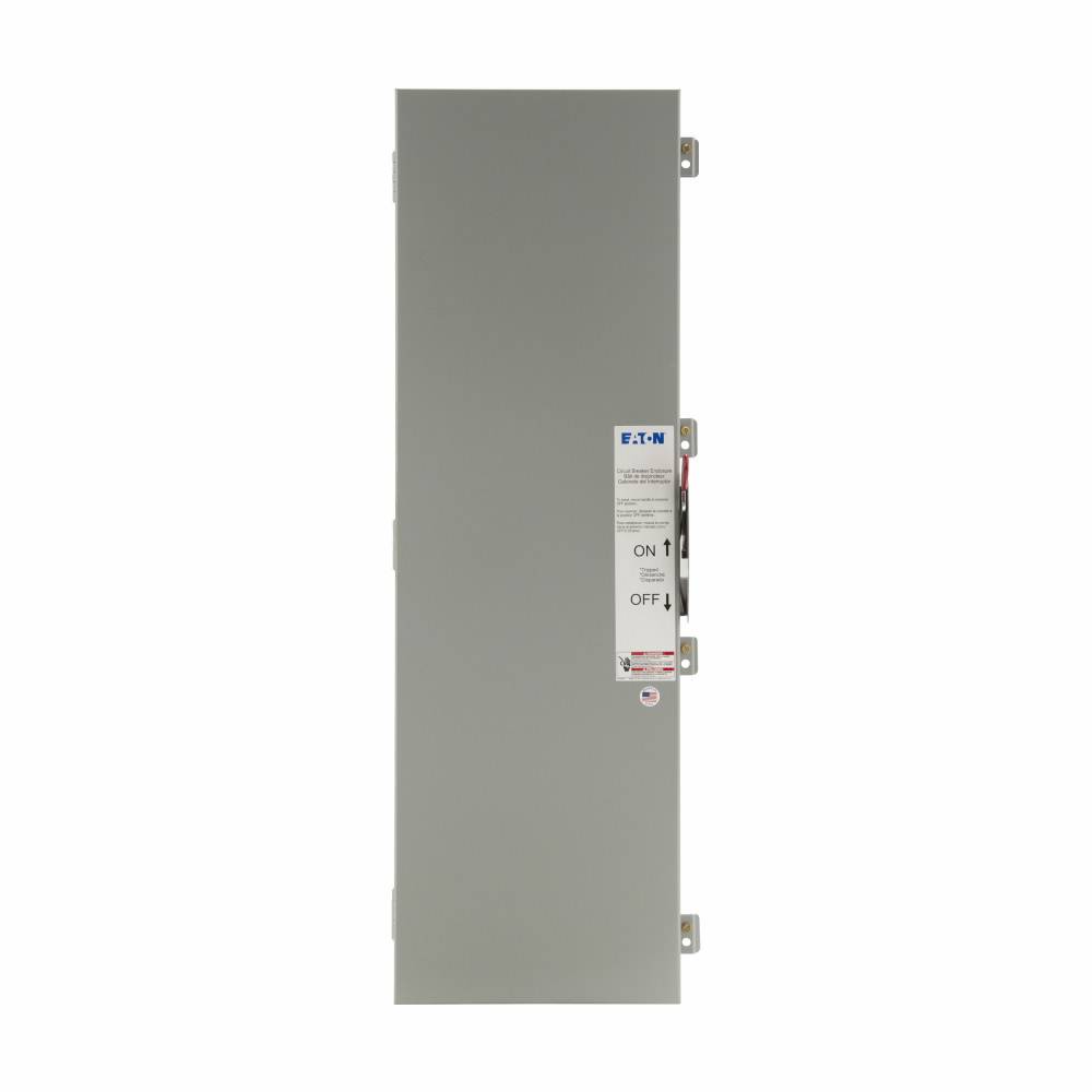 EATON RLDN600 C Series Circuit Breaker Enclosure, 15-1/2 in L x 15.56 in W x 48.31 in H, NEMA 3R/4/4X/5/12, Stainless Steel