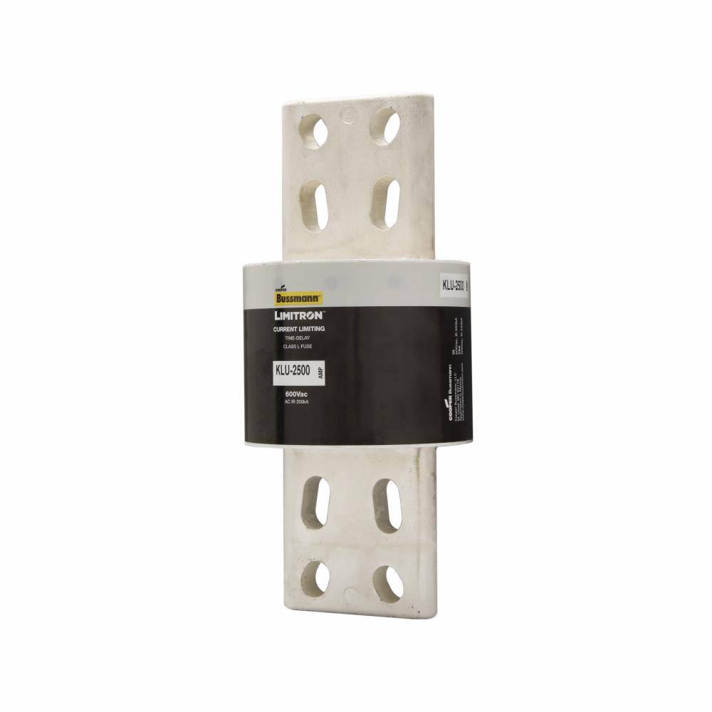 Bussmann Limitron™ KLU-3000 Current Limiting Time Delay Fuse, 3000 A, 600 V, 200 kAIC Interrupt, L Class, Cartridge Body
