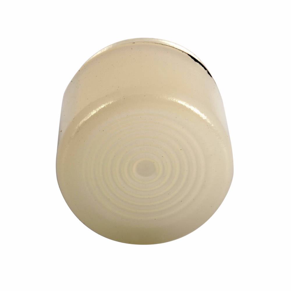 EATON 10250TC26 Blank Heavy Duty Oiltight/Watertight Operator Lens, 0.9 in L x 0.9 in W x 0.8 in H, NEMA 1/2/3/3R/4/4X/12/13/IP65, Round, Plastic